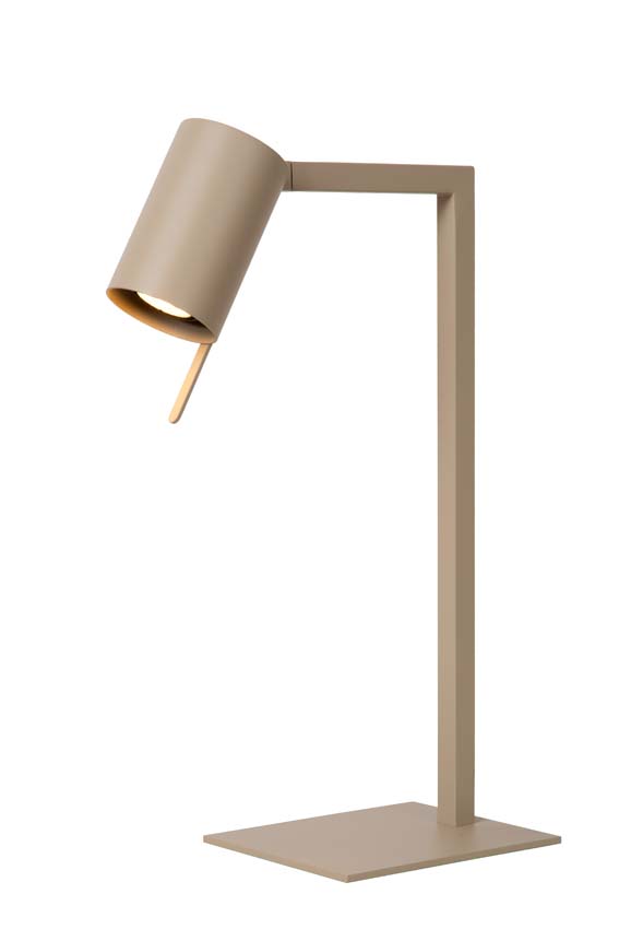 Lucide LESLEY - Lampe de bureau - 1xGU10 - Taupe