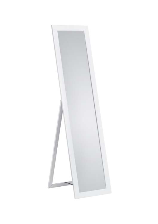 Miroir MDF debout blanc 40x160 cm