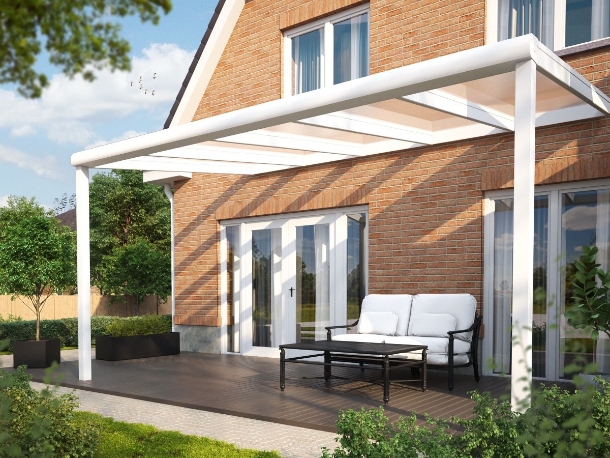 Toiture de terrasse Skyline blanc B 6000 x D 3500 mm