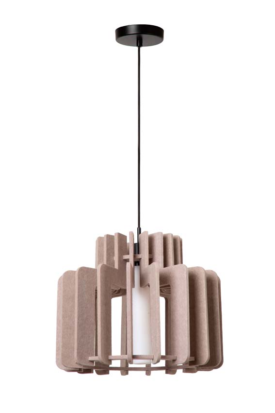 Lucide ROLLO - Suspension - 1xE27 - Taupe