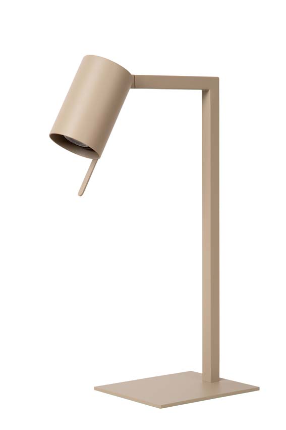 Lucide LESLEY - Bureaulamp - 1xGU10 - Taupe