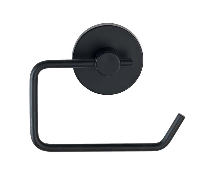Toiletrolhouder Wenko Milazzo Vacuum-Loc zwart