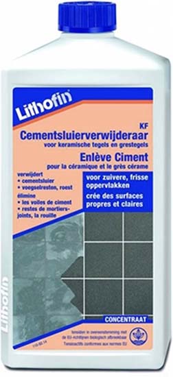 Lithofin KF Cementsluierverwijderaar voor tegels 1 liter