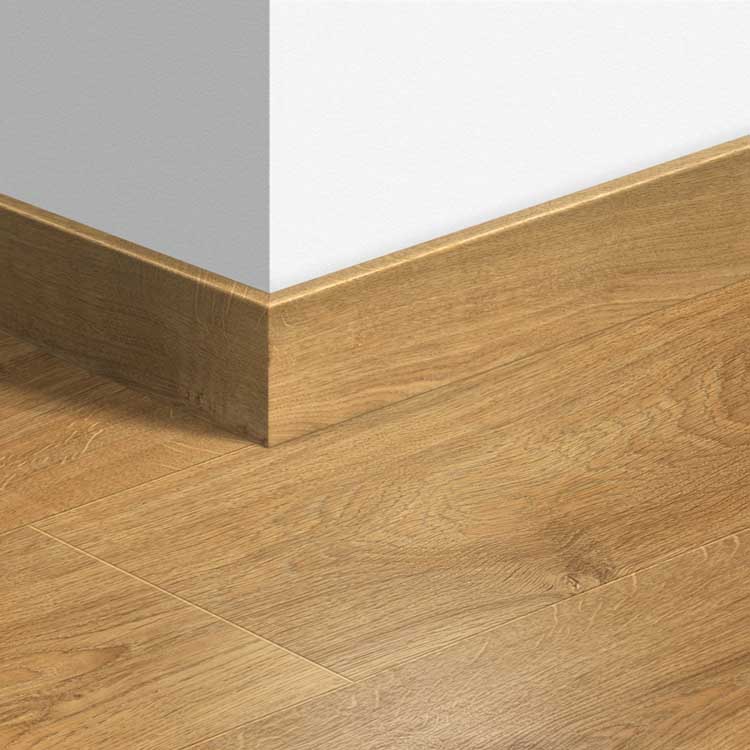 Plinthe parquet Quick-Step 14 x 77 x 2400 mm Chêne Cambridge naturel