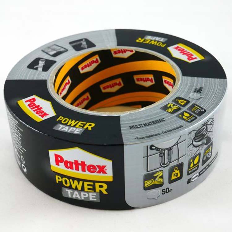 Pattex Powertape 50 mm x 50 m grijs
