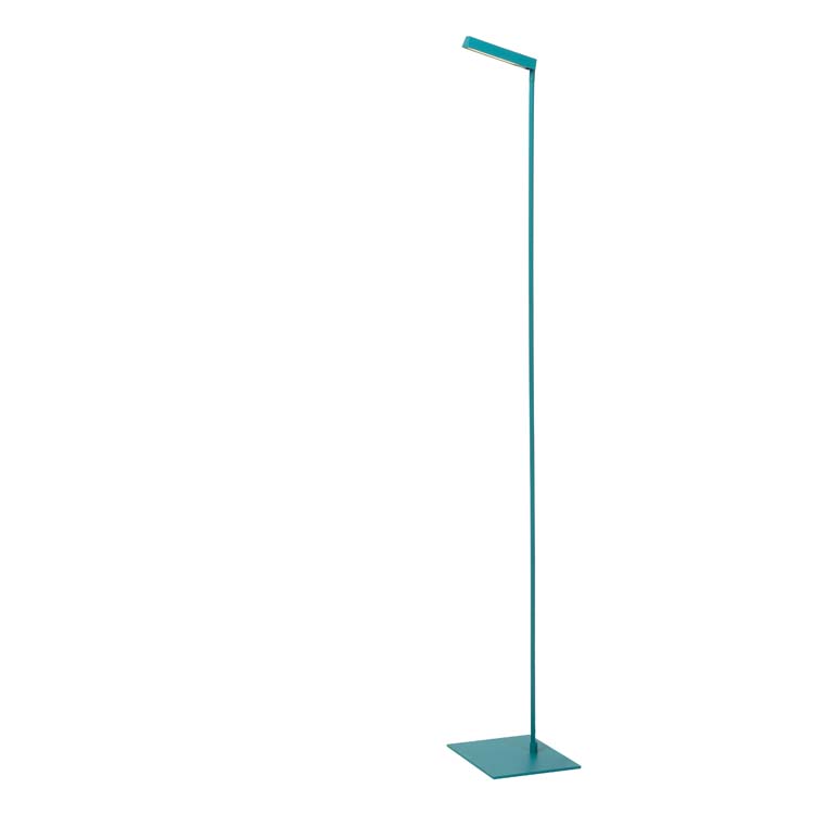 Lucide LAVALE - Lampadaire / lampe de lecture - LED Dim. - 1x3W 2700K - Turquoise