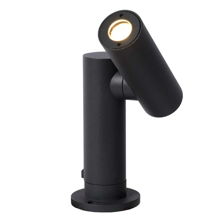 Lucide TATUM - Spot de jardin Extérieur - LED - 1x4,5W 3000K - IP65 - Anthracite