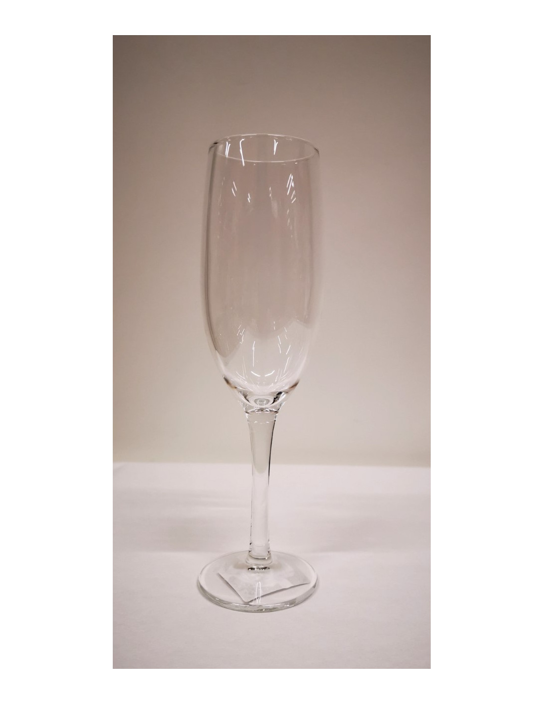 Champagneglas flute transparant 17cl