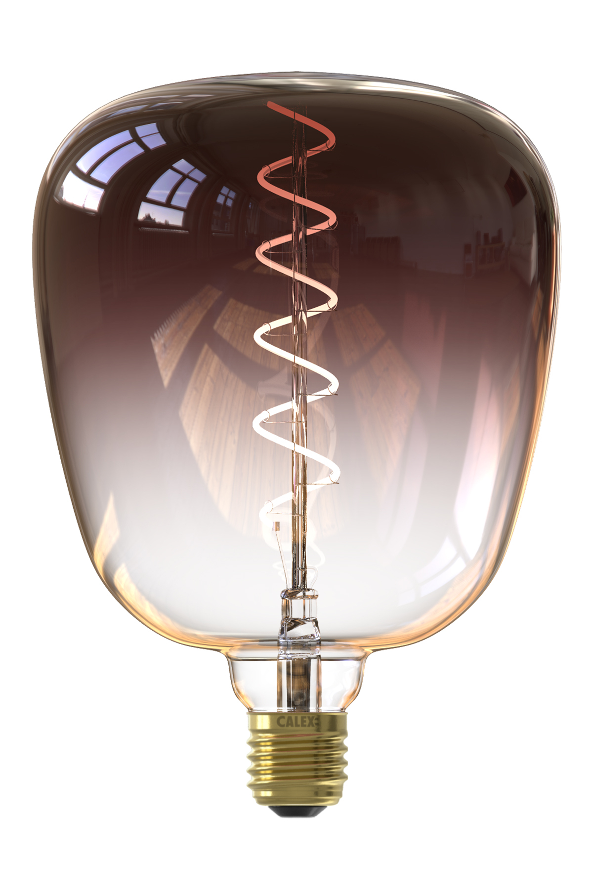 LED Lamp - Dia 14 cm - 6W - 290 LM - Bruin