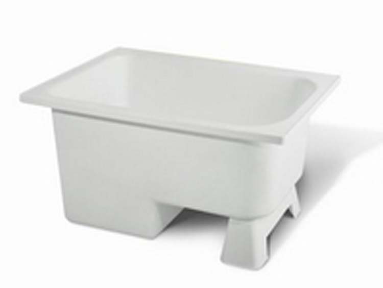 Baignoire Kara 103 x 65 x 52 cm blanche