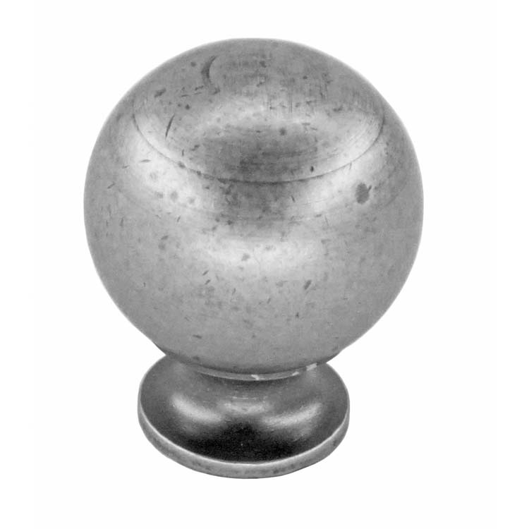 Tirant de meuble boule 725 . 30mm vieil argent