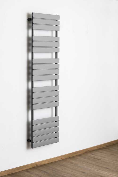 Radiateur sèche-serviette Xerxes single gris 180 x 50 cm 936 Watt