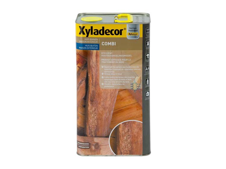 Xyladecor Combi houtbehandeling 5l kleurloos