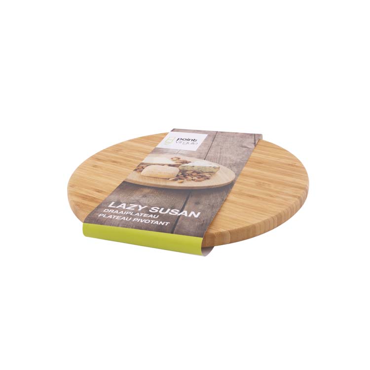 Draaiplateau rond Point Virgule bamboe 35 cm