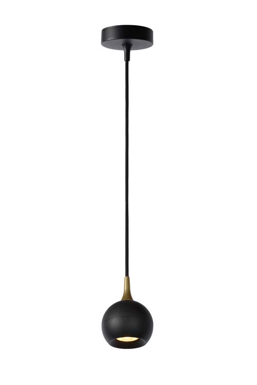 Hanglamp Zwart Ø9 1xGU10 5W Metaal