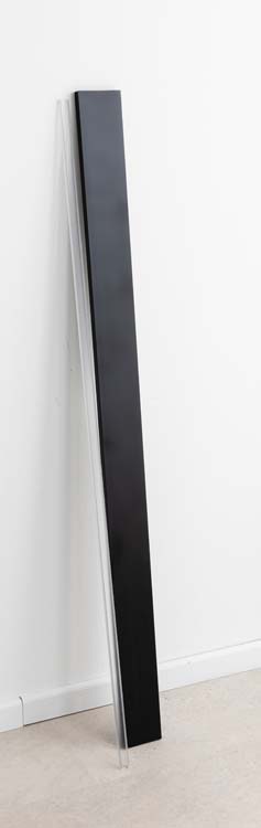 Plinthe pour meuble de cuisine Plenti 150 cm noire-aspect bois