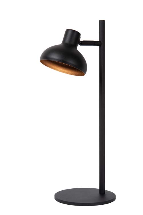 Lucide SENSAS - Lampe de table - Ø 18 cm - 1xES111 - Noir