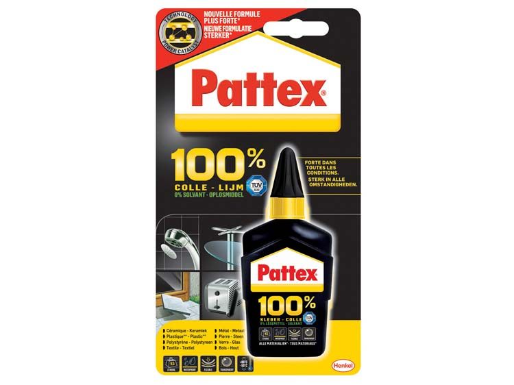 Colle de contact 100% Pattex 50 g