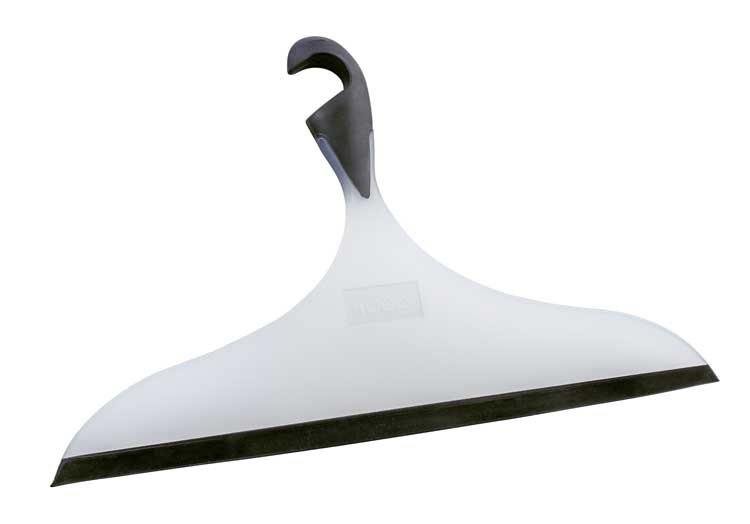 Raclette de douche Wenko Loano xxl 34cm noir-blanc