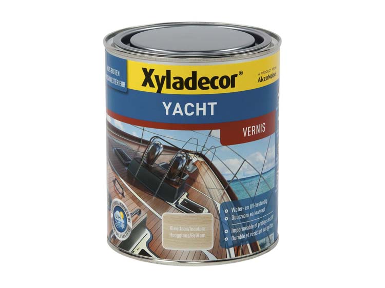 Xyladecor bootvernis hoogglans 0,75l kleurloos