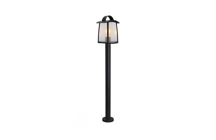 Eclairage extérieur lanterne retrofit E27 noir H103,5cm
