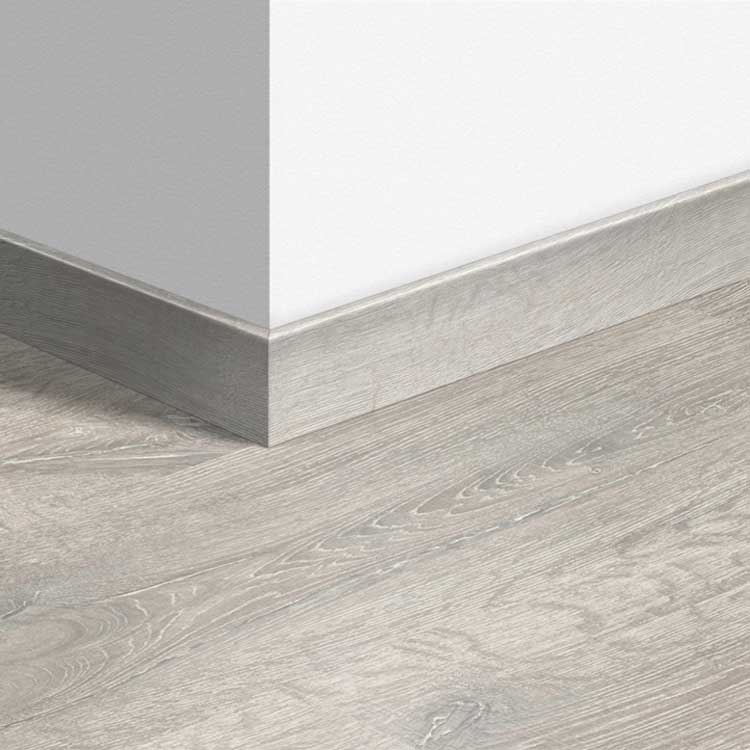 Plinthe standard Quick-Step 58 x 12 x 2400 mm Chêne vieilli patiné blanc