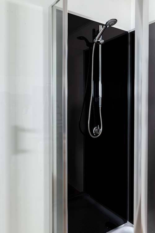 Cabine de douche Anik chrome gauche