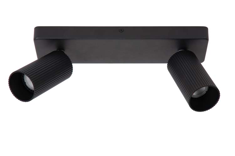 CLUBS - Spot plafond - 2xGU10 - Noir