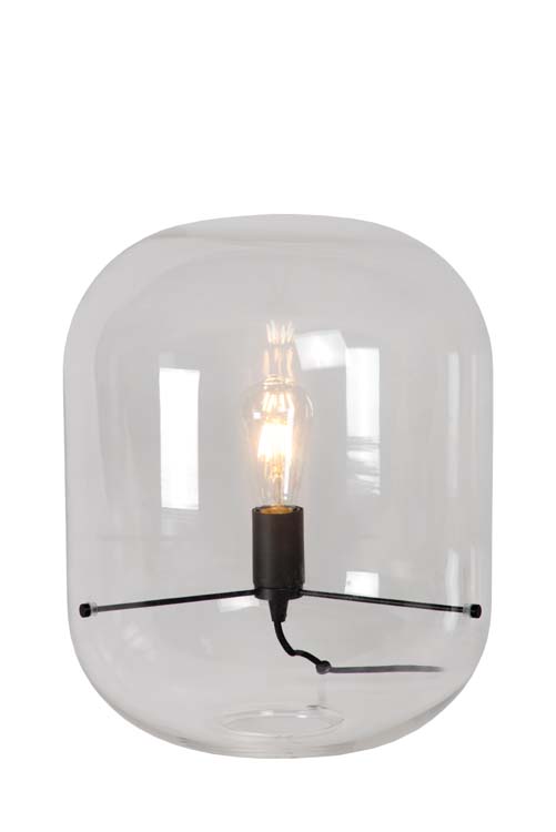 Lucide VITRO - Tafellamp - Ø 35 cm - 1xE27 - Transparant