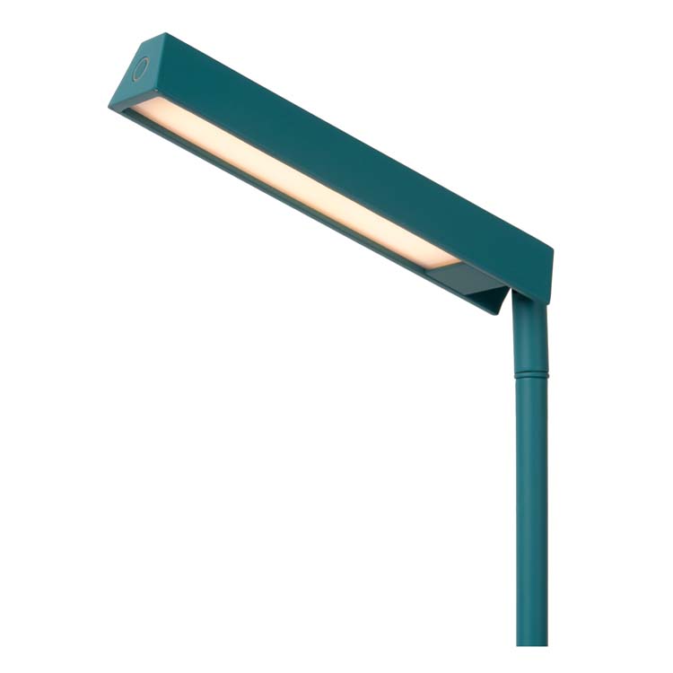 Lucide LAVALE - Lampadaire / lampe de lecture - LED Dim. - 1x3W 2700K - Turquoise