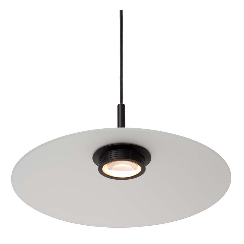 Lucide Premium MENGA - Suspension - Ø 40 cm - LED Dim. - 1x11W 2700K - Opalin