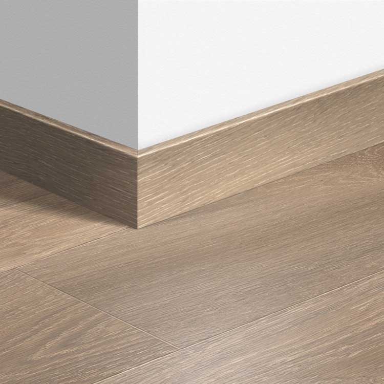 Plinthe parquet Quick-Step 14 x 77 x 2400 mm Chêne Long Island naturel