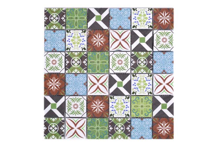 Mozaïek antic patchwork multicolor small 30 x 30 cm