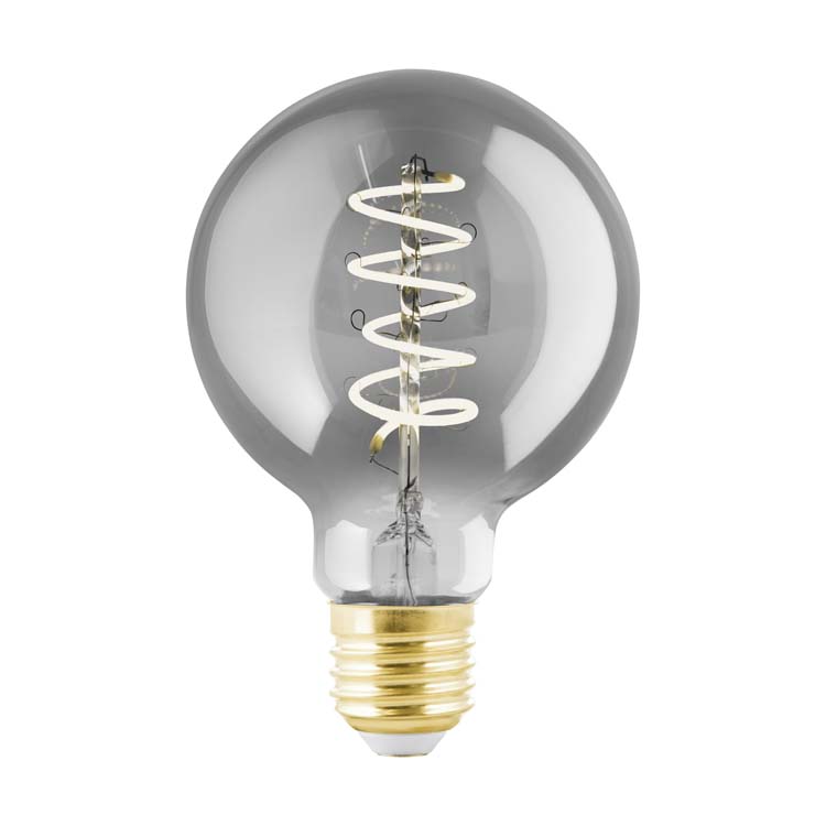 Lampe LED spirale smoke G80 E27 100LM dimmable