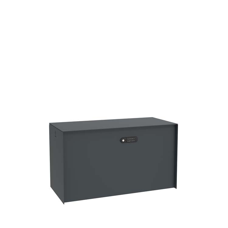 Pakketbrievenbus bulkbox zwart