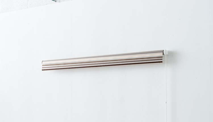 Rolgordijn transparant Cibra bruin 240x250cm