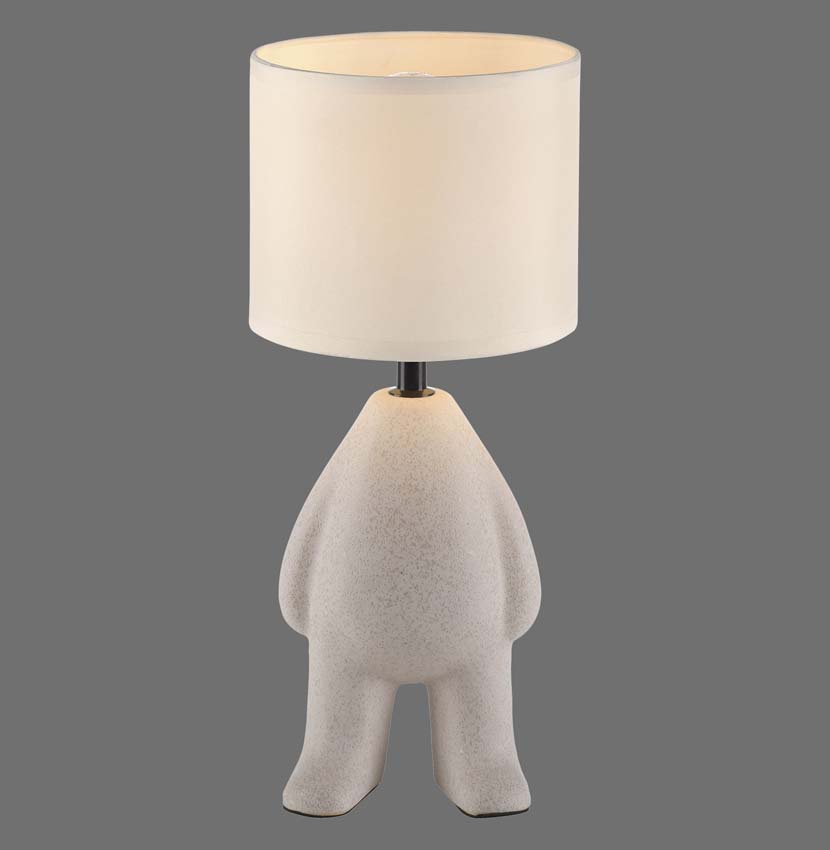 Lampe de table sable debout