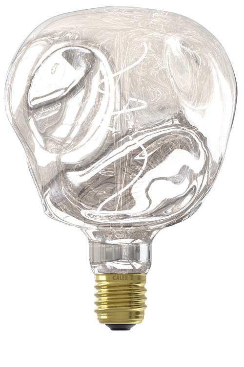 Lampe led Globe argent E27 Ø 12,5 cm 75 lumen 1800K