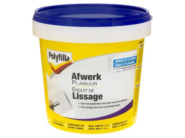 Polyfilla afwerkplamuur 1,5kg