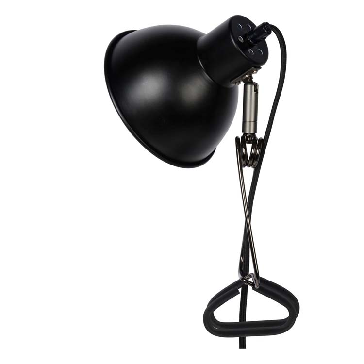 Lucide MIES - Lampe à pince - E27 - Noir