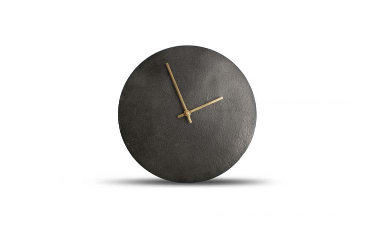 Horloge cheminée Zone noir 20 cm