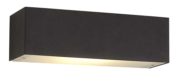 Wandlamp LED satin zwart R7S 10W 810LM incl dimbaar
