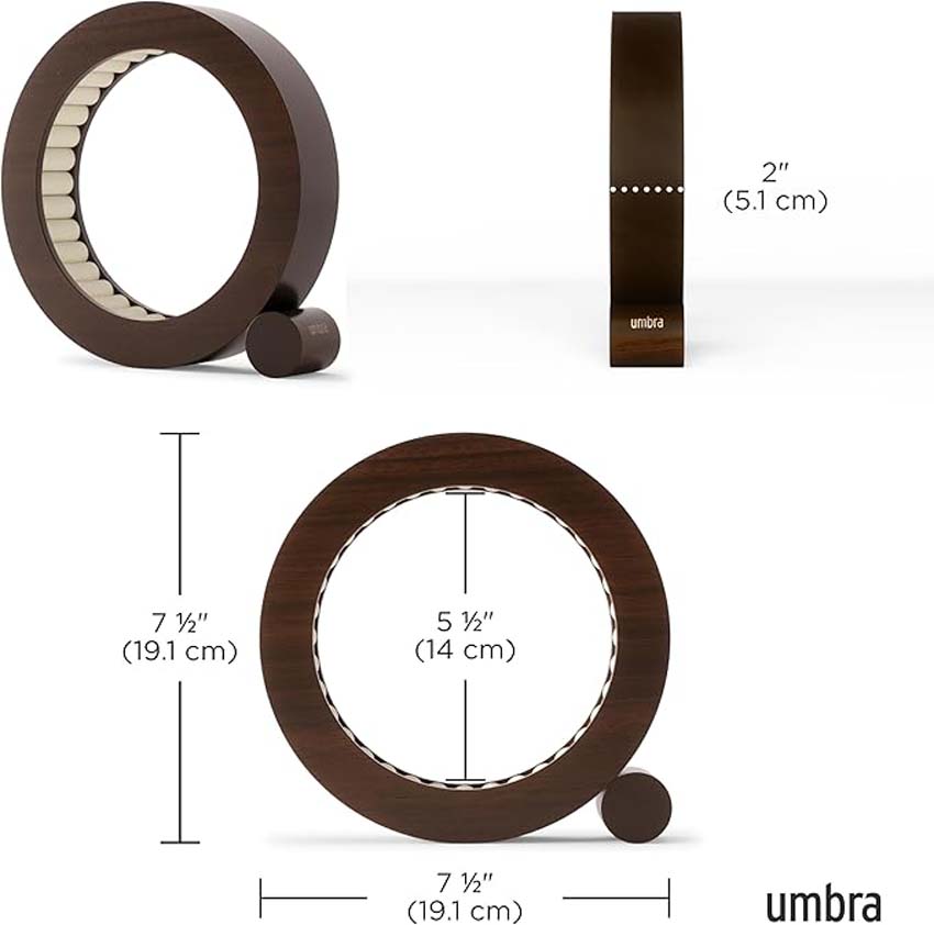 Juwelen organizer Umbra Ferris walnut