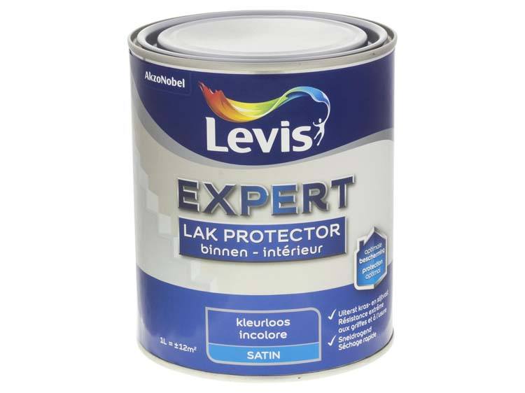Levis Expert Protector laque intérieur satin 1l incolore