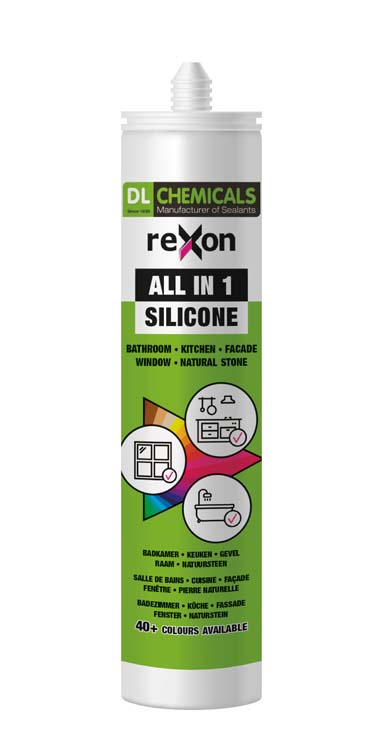 All-in 1 silicone 290ml RAL7016 anthracite résistant à l'eau