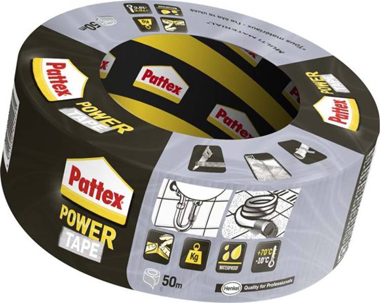 Pattex Powertape 50 mm x 50 m gris