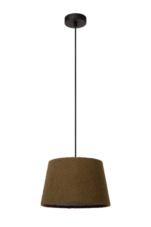 Lucide WOOLLY - Hanglamp - Ø 28 cm - 1xE27 - Groen