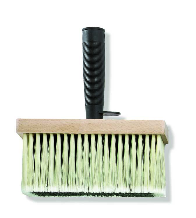 Brosse à encoller, 170x70mm soie synthétique, corps et manche plast.