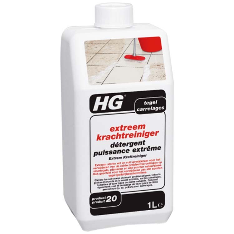 HG détergent puissance extrême pour carrelages (produit n° 20)