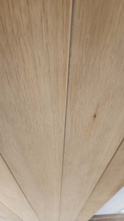 Bloc-porte tubulaire L 830mm Realwood oak planches 201.5cm